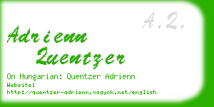 adrienn quentzer business card